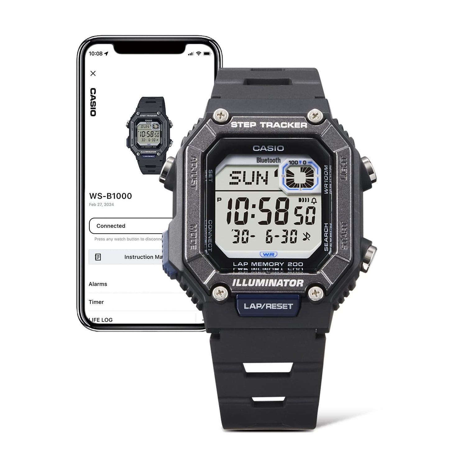 Casio WS-B1000-1AV Bluetooth