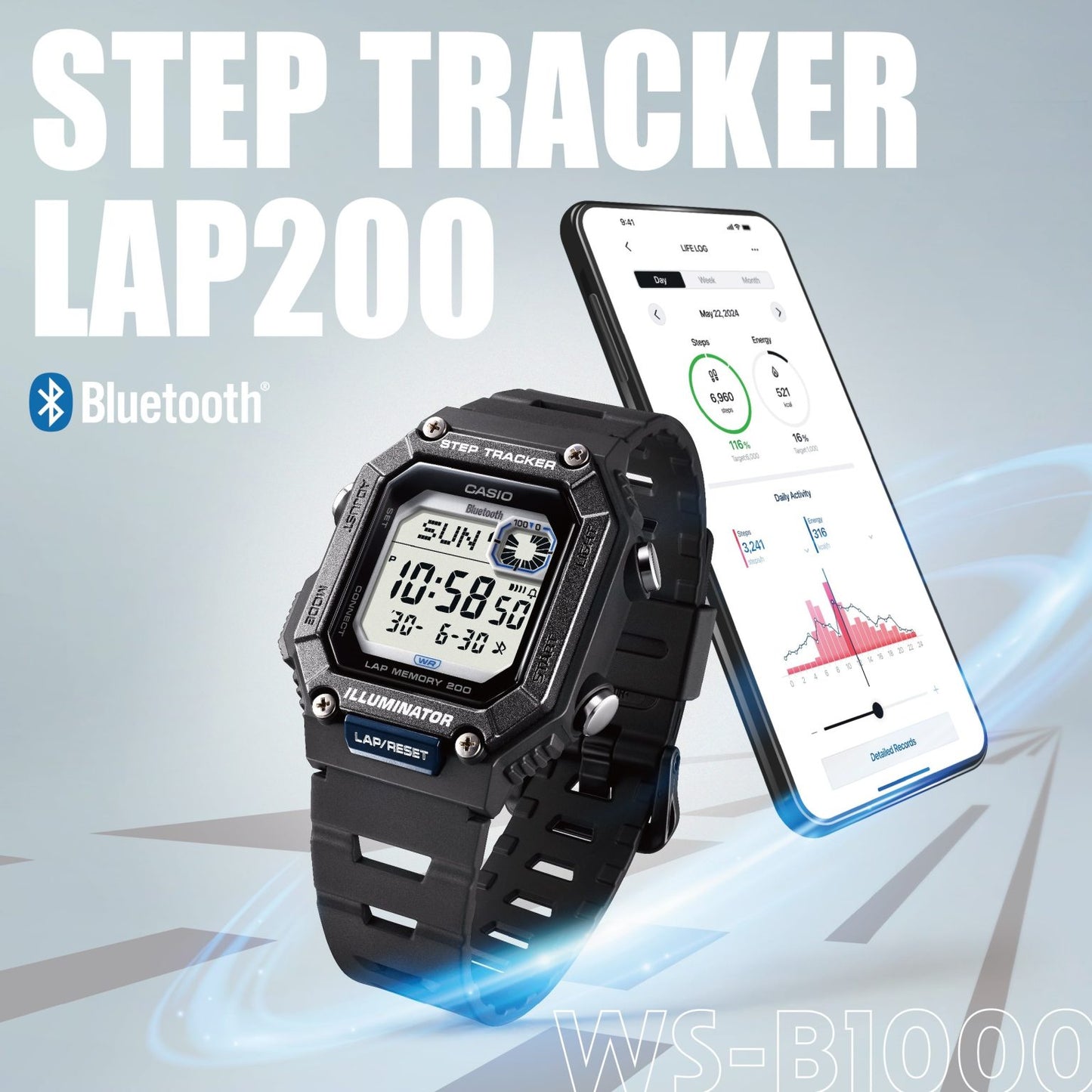 Casio WS-B1000-1AV Bluetooth